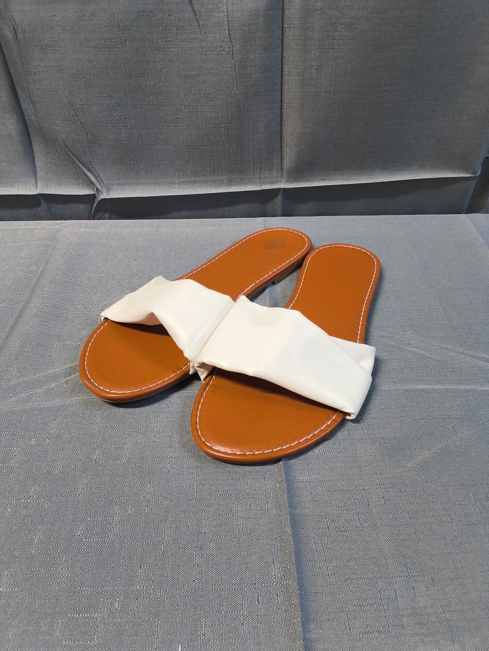 Classic White Slide Sandals for Women